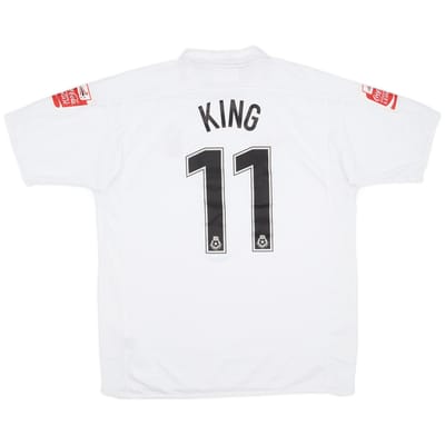 2004-05 Nottingham Forest Match Issue Away Shirt King #11