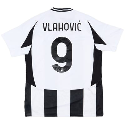 2024-25 Juventus Home Shirt Vlahovic #9