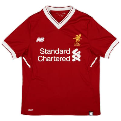 2017-18 Liverpool 125 Years Home Shirt - 8/10 - (11-12 Years)