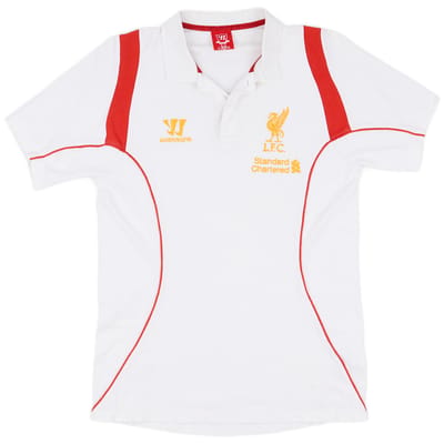 2012-13 Liverpool Warrior Polo Shirt - 7/10 - (S)
