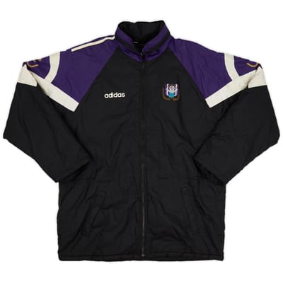 1997-98 Anderlecht adidas Padded Bench Jacket - 8/10 - (L)