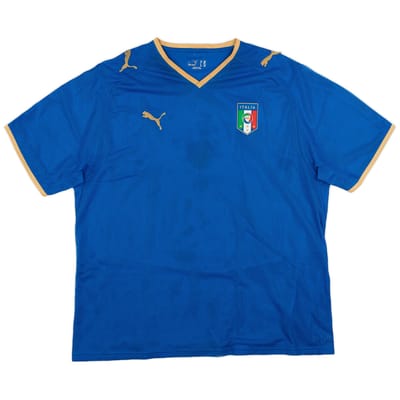 2007-08 Italy Home Shirt - 5/10 - (XXL)