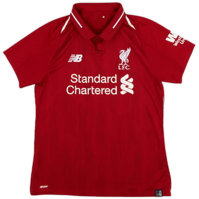 2018-19 Liverpool Home Shirt - 9/10 - (15-16 Years)