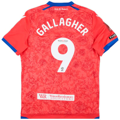 2022-23 Blackburn Match Issue FA Cup Third Shirt Gallagher #9