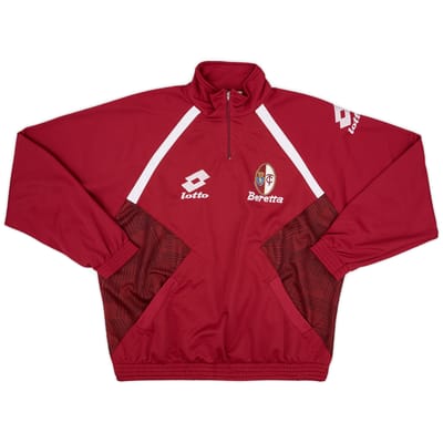 1994-95 Torino Lotto 1/4 Zip Track Jacket - 8/10 - (XL)