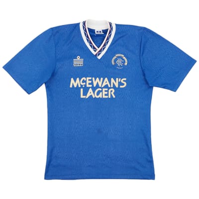 1990-92 Rangers Home Shirt - 5/10 - (S)