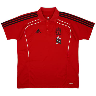 2010-11 Liverpool adidas Polo Shirt - 9/10 - (XL)
