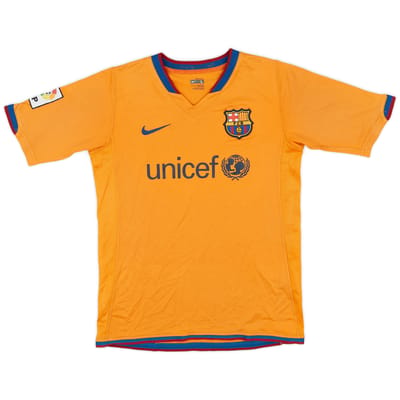 2006-08 Barcelona Away Shirt - 7/10 - (12-13 Years)