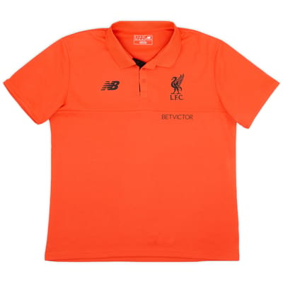 2016-17 Liverpool New Balance Polo Shirt - 8/10 - (XL)