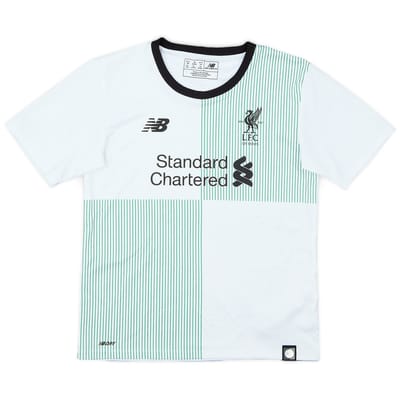 2017-18 Liverpool Away Shirt - 9/10 - (6-7 Years)