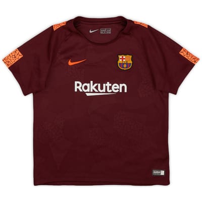 2017-18 Barcelona Third Shirt - 9/10 - (6-7 Years)