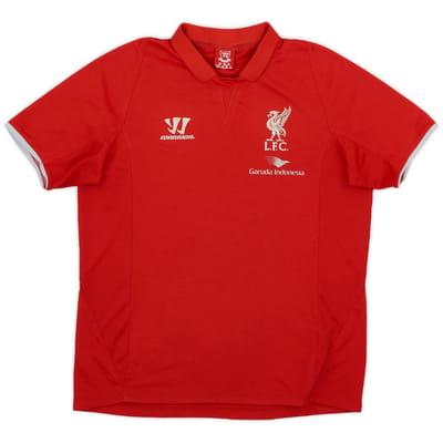 2014-15 Liverpool Warrior Polo Shirt - 8/10 - (M)