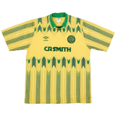 1989-91 Celtic Away Shirt - 8/10 - (M)