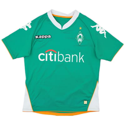 2007-08 Werder Bremen Home Shirt - 6/10 - (15-16 Years)