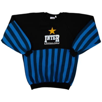 1990-91 Inter Milan Le Felpe Dei Grandi Club Sweat Top - 8/10 - (M)