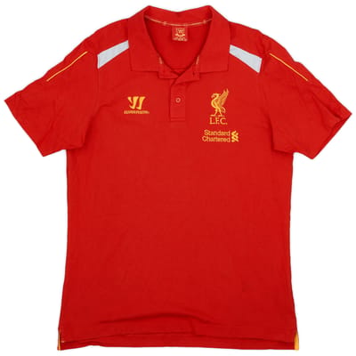 2013-14 Liverpool Warrior Polo Shirt - 8/10 - (L)
