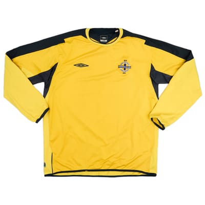 2004-05 Northern Ireland GK Home Shirt - 8/10 - (XXL)