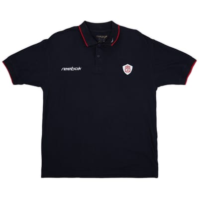 2001-02 Liverpool Reebok Polo Shirt - 8/10 - (L)