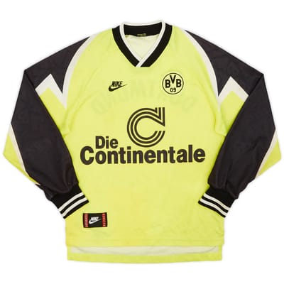 1995-96 Borussia Dortmund Home L/S Shirt - 5/10 - (M)