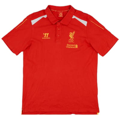 2013-14 Liverpool Warrior Polo Shirt - 9/10 - (XL)