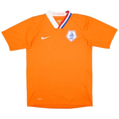 2008-10 Netherlands Home Shirt - 7/10 - (14-16 Years)