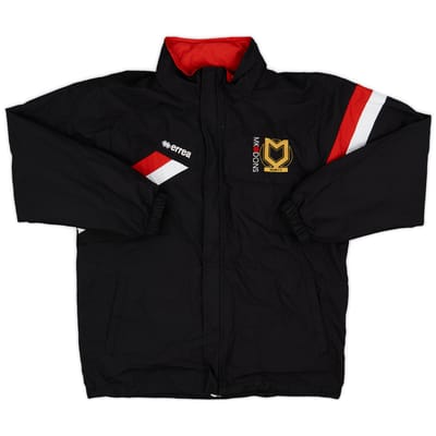 2017-18 MK Dons Errea Hooded Rain Jacket - 8/10 - (S)