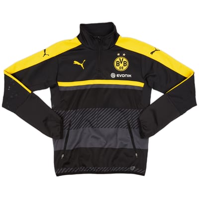 2014-15 Borussia Dortmund Puma 1/4 Zip Training Top - 5/10 - (S)