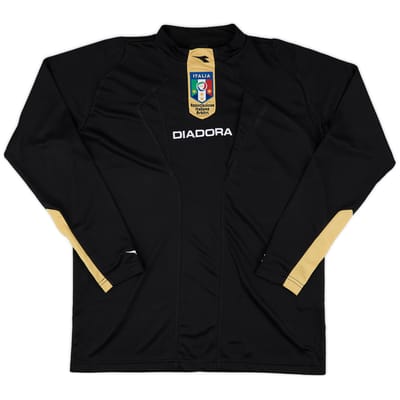 2000s Italy Diadora Referee L/S Shirt - 8/10 - (S)