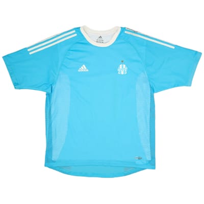 2002-03 Olympique Marseille Player Issue Away Shirt - 6/10 - (XL)