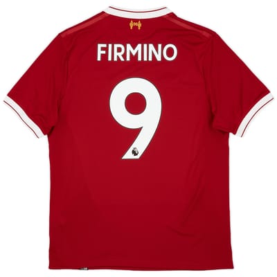 2017-18 Liverpool 125 Years Home Shirt Firmino #9 - 6/10 - (S)