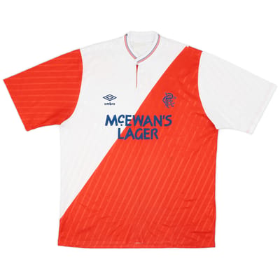 1987-90 Rangers Away Shirt - 6/10 - (XL)