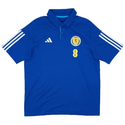 2023-24 Scotland Player Issue Polo T-Shirt - 6/10