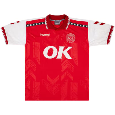 1998-99 Denmark Match Issue Home Shirt #2 (Colding)