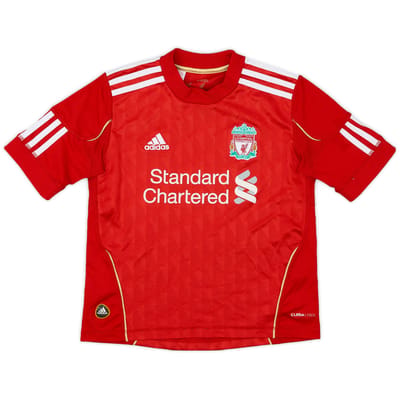 2010-12 Liverpool Home Shirt - 6/10 - (7-8 Years)