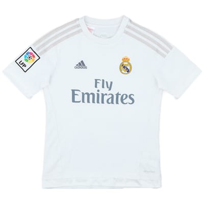 2015-16 Real Madrid Home Shirt - 6/10 - (11-12 Years)