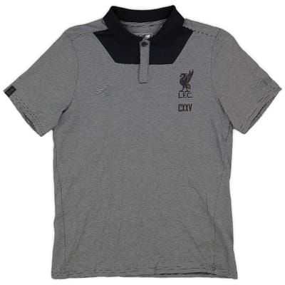 2017-18 Liverpool New Balance Polo Shirt - 8/10 - (14-15 Years)