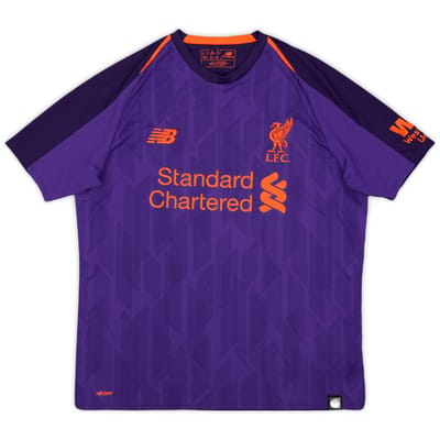 2018-19 Liverpool Away Shirt - 9/10 - (14-15 Years)