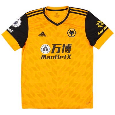 2020-21 Wolves Match Issue Home Shirt #4