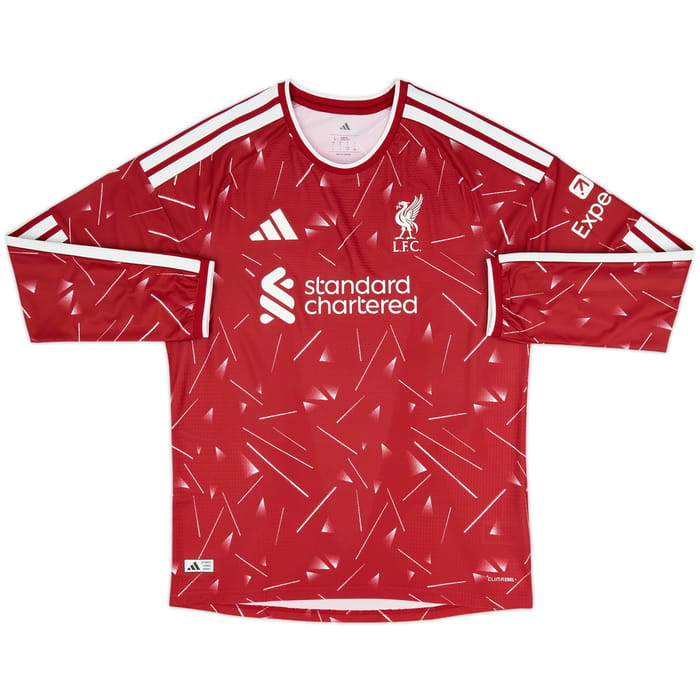 2026-27 Liverpool Authentic Home L/S Shirt