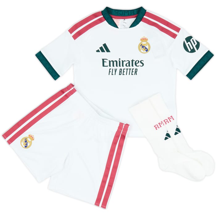 2026-27 Real Madrid Home Full Kit (Little Kids)