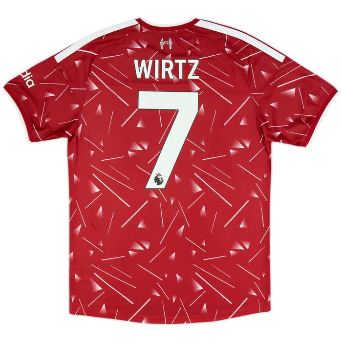 2026-27 Liverpool Authentic Home Shirt Wirtz #7