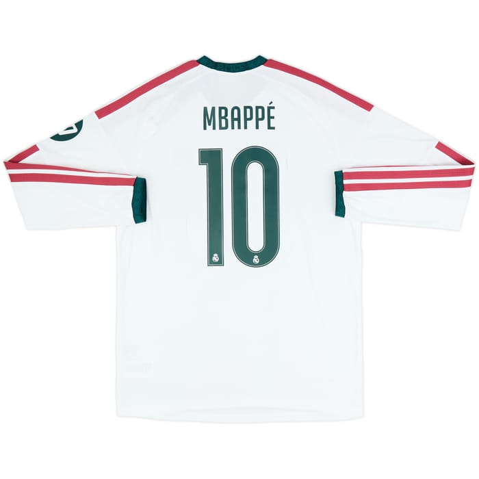 2026-27 Real Madrid Authentic Home L/S Shirt Mbappe #10