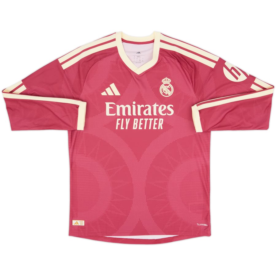 2026-27 Real Madrid Authentic Third L/S Shirt geometric pattern detail