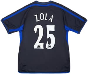 2002-04 Chelsea Away Shirt Zola #25