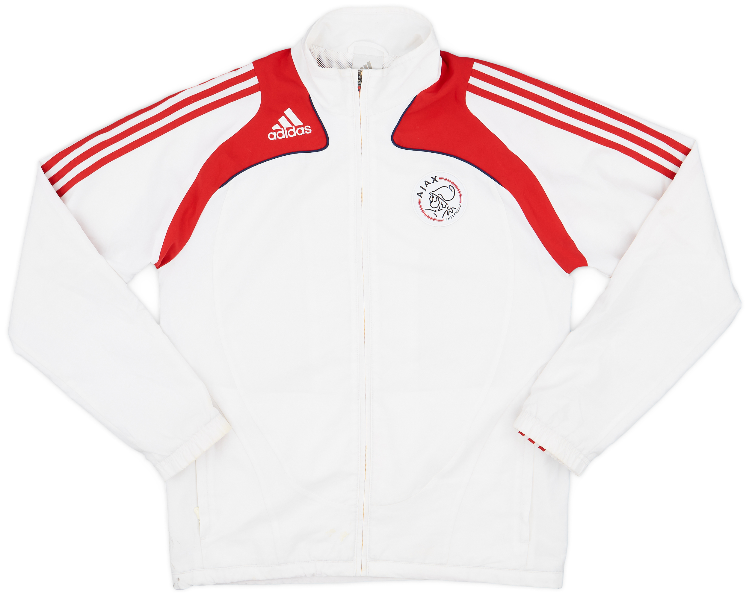 adidas Ajax ウィンドブレーカー 赤白 01ff13675c251c5a8b3d888737a569