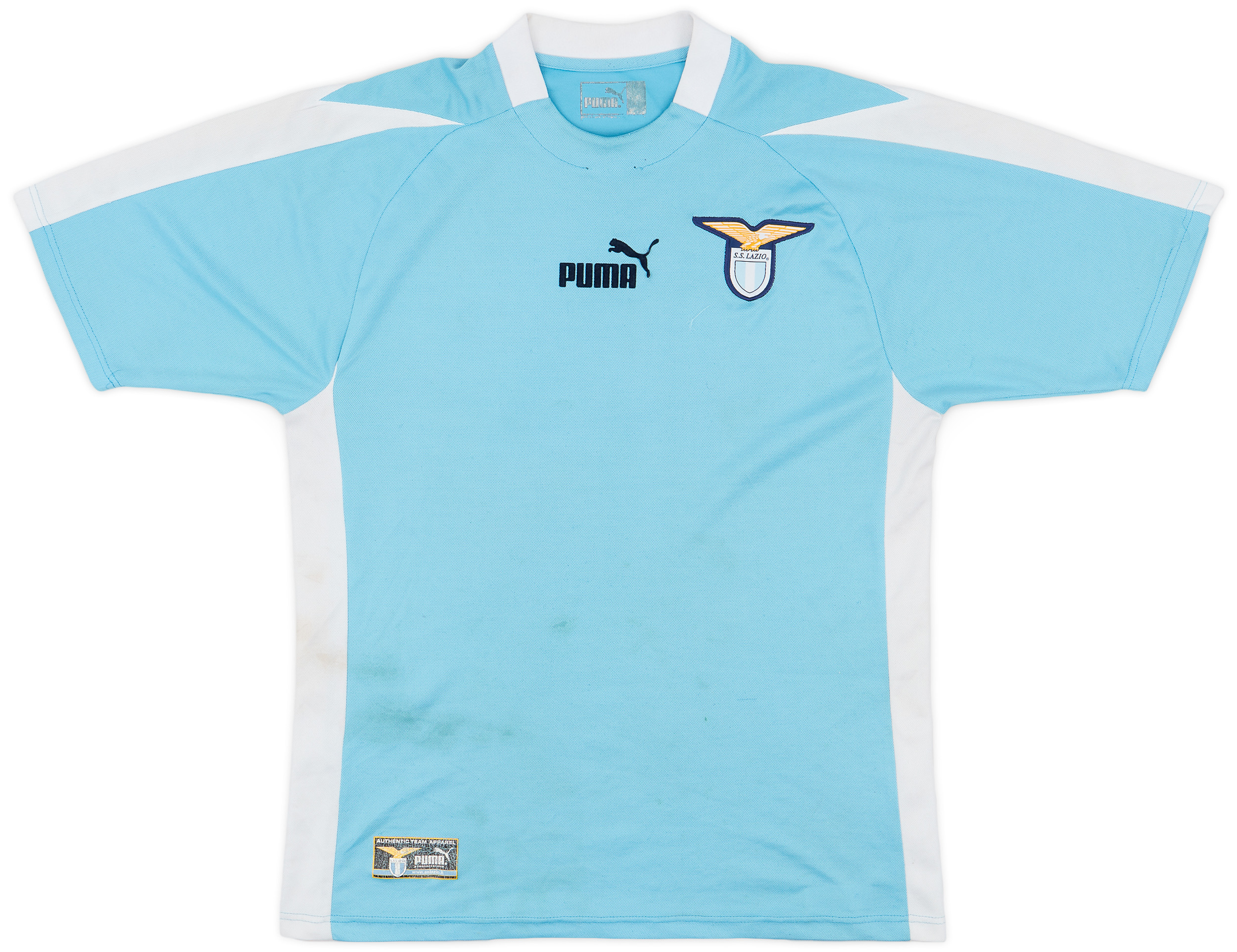 Puma SS Lazio 100周年 ゲームシャツ ポロシャツ ホワイト Puma SS Lazio 100周年 ゲームシャツ ポロシャツ ホワイト Puma SS