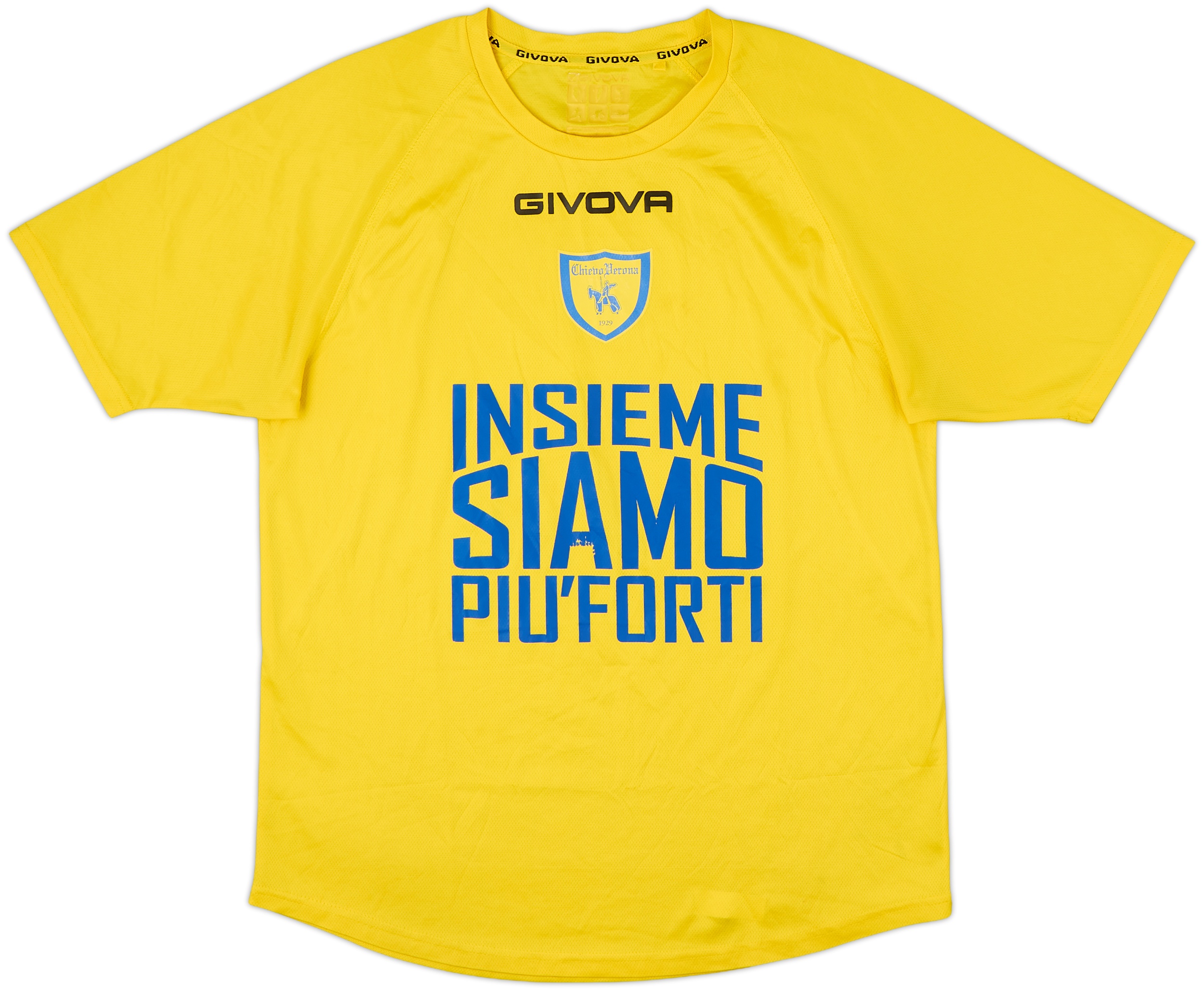 2016-17 Chievo Verona Givova de Entrenamiento Camiseta - 8/10 - (L), image size:2500x2056