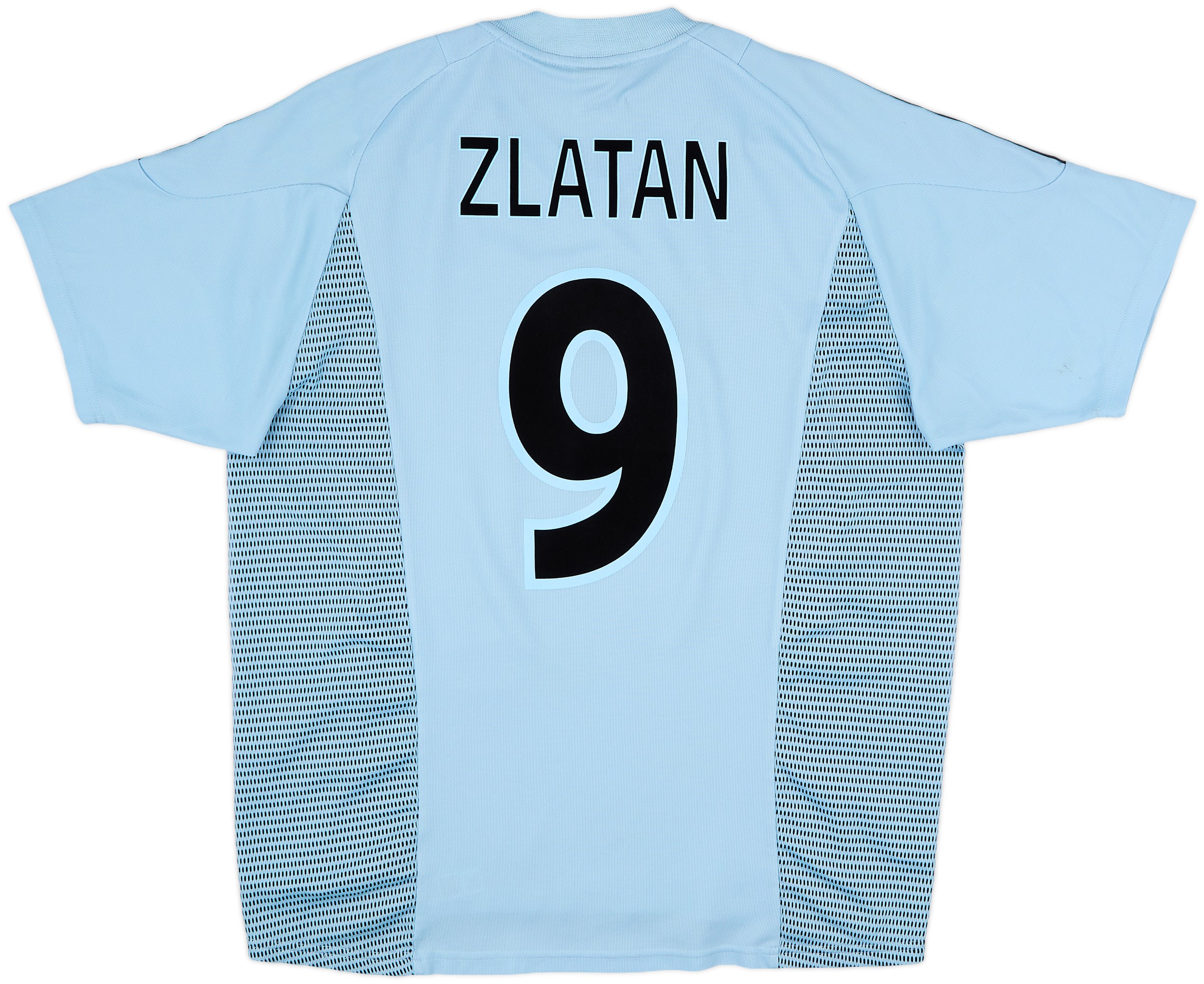2002-03 Ajax Away Shirt Zlatan #9 - 8/10 - (L)