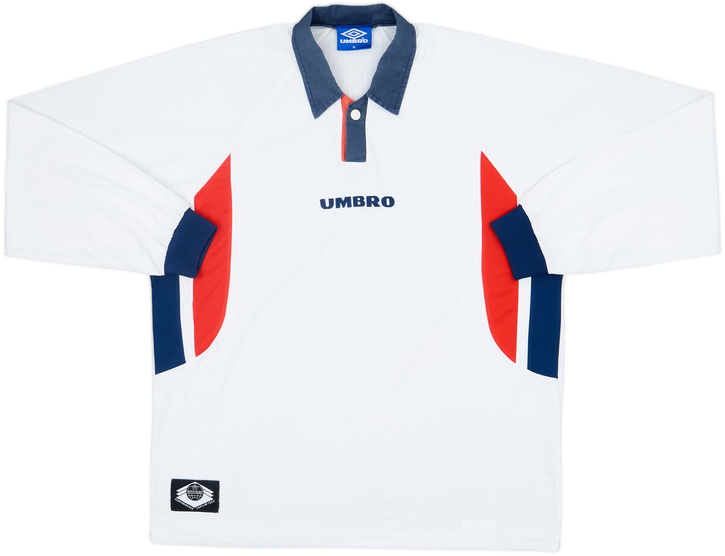 UMBRO エバートンFC98/99サード長袖シャツ XLサイズ選手支給未使用品 1998-00 Umbro Template L/S Shirt (England) - 8/10 - (XL)