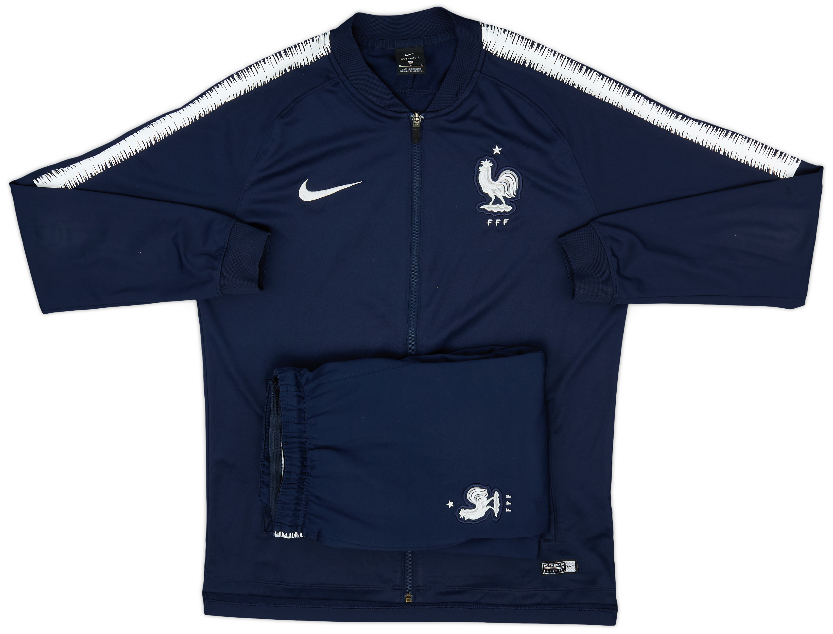 フランス代表2018NikeVaporKnitオーセンティックジャージ上下S